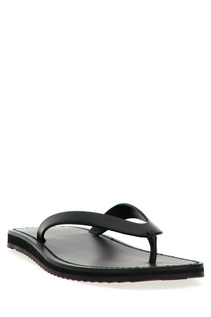 'City' thong sandals Black