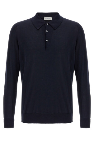 'Finchley' polo shirt Blue
