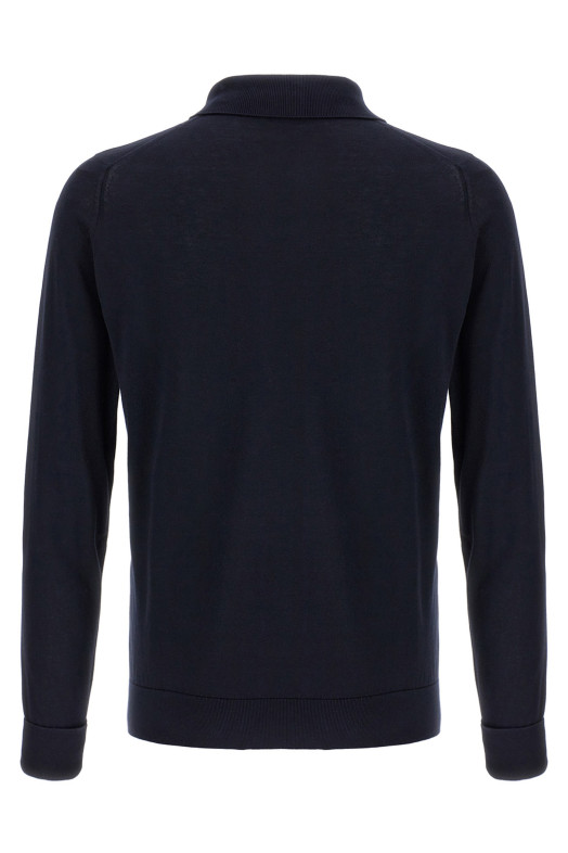 'Finchley' polo shirt Blue