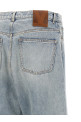 Valentino Garavani turn-up jeans BLUE