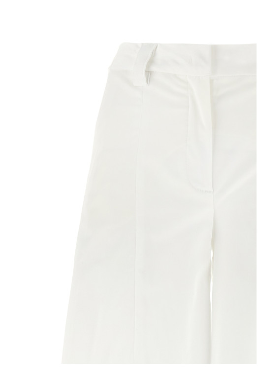 'Chino Sculpture Leg' pants White
