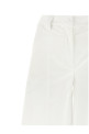 'Chino Sculpture Leg' pants White