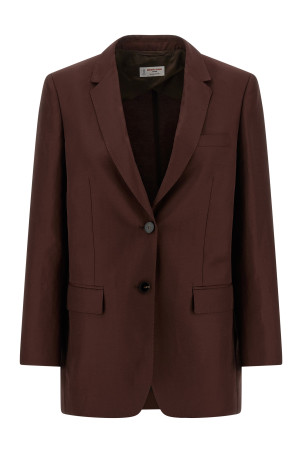 'America' blazer Brown