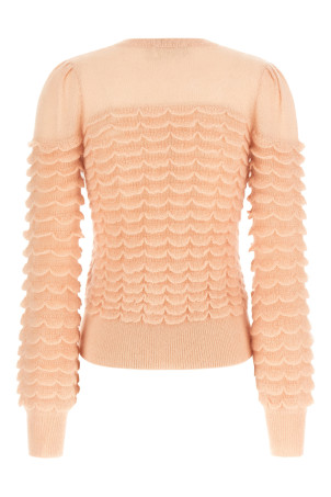 'Hypnotic Scallop' sweater Pink