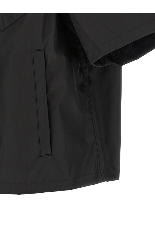 Re-nylon shirt Black