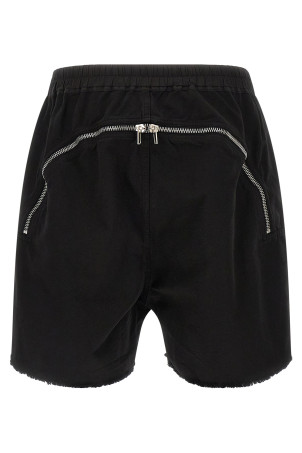 'Long Boxers Butt Zip' bermuda shorts Black
