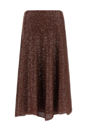 Micro-sequin skirt Pink