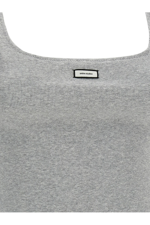 'Lounge' tank top Gray