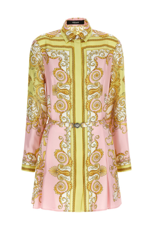 'Spring Barocco' dress Multicolor