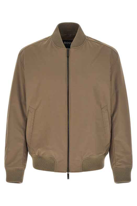 BOSS x Aston Martin 'Cantin' bomber jacket Gray