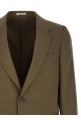Gabardine blazer jacket Green