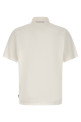 Cotton silk polo shirt White