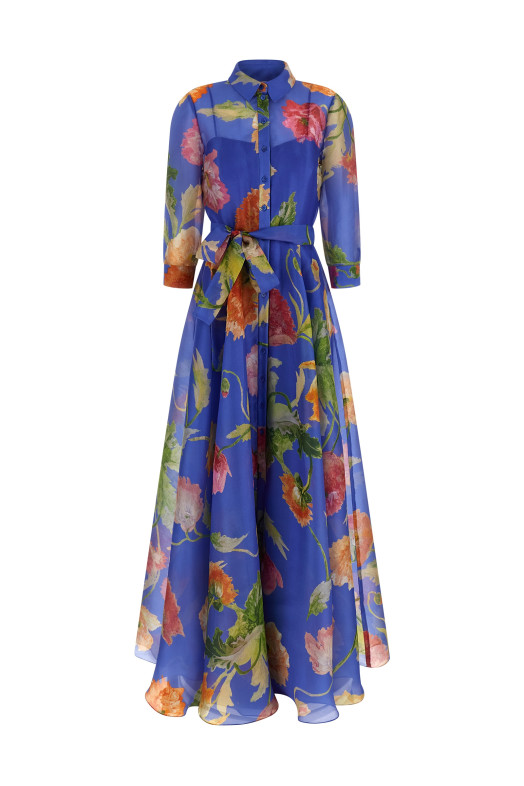 Trench coat dress Blue