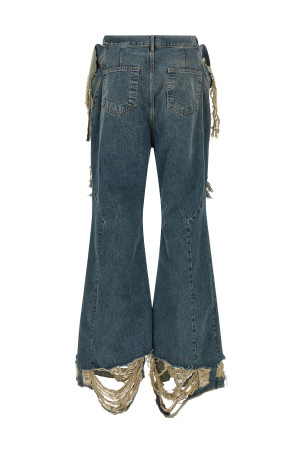 'Slivered Bootcut' jeans Blue