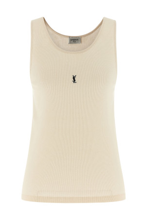 'Cassandre' tank top Beige