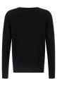 Spongy effect sweater Black