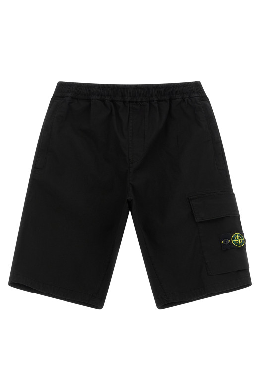 Cargo bermuda shorts Black