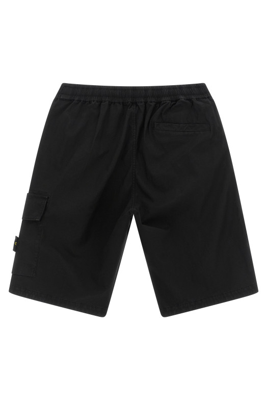 Cargo bermuda shorts Black