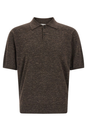 'Borges top' polo shirt Brown