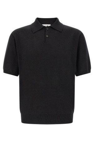 'Borges top' polo shirt Black