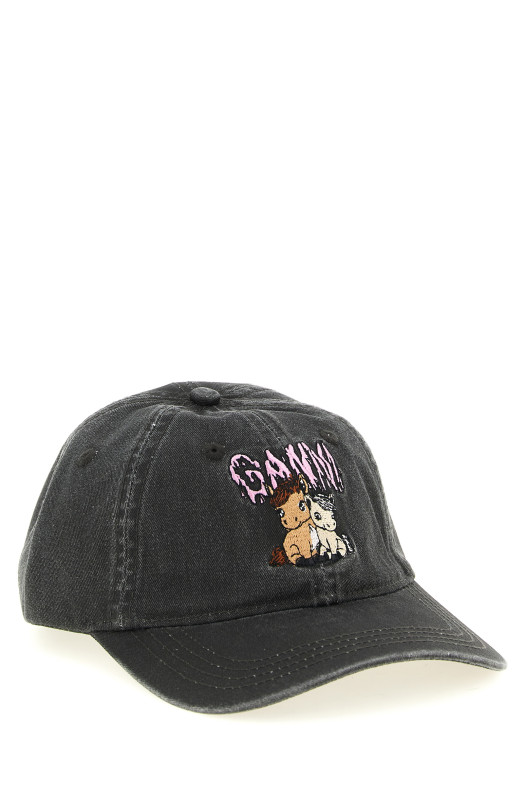 'Pony' cap Black