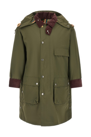 Waterproof parka Paul Smith loves Barbour Multicolor