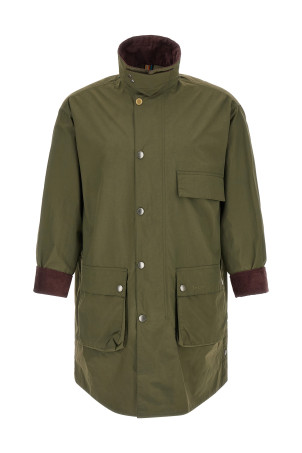Waterproof parka Paul Smith loves Barbour Multicolor
