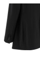 'Clarita' tuxedo dress Black