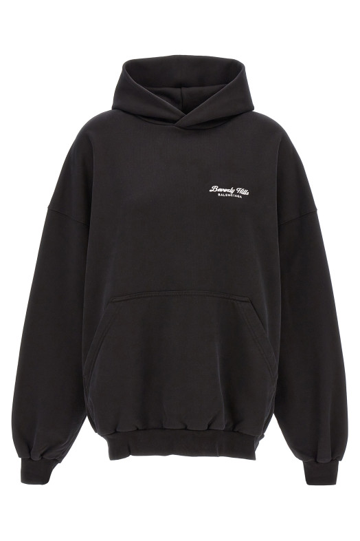 'Beverly Hills' hoodie Black-grey