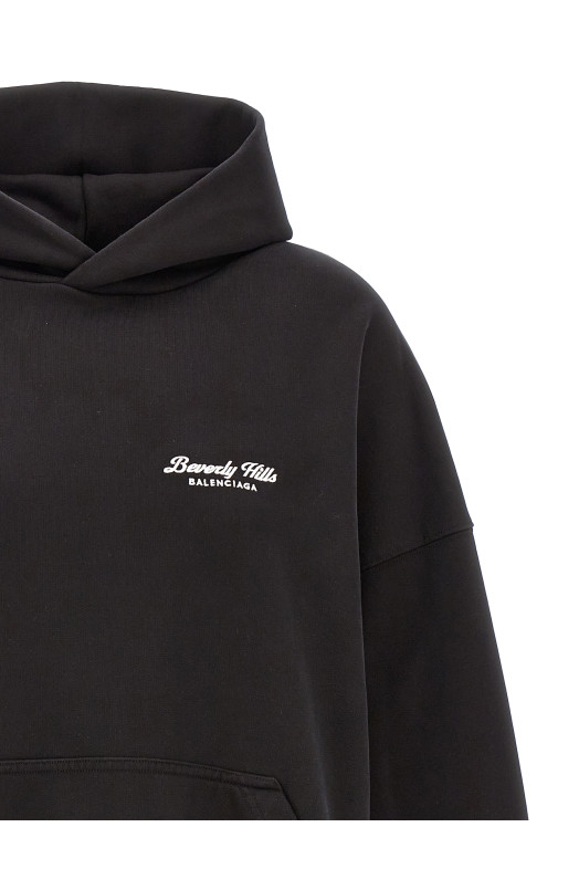 'Beverly Hills' hoodie Black-grey