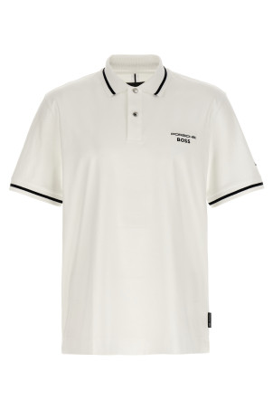 Porsche x BOSS 'C-Parris 197' polo shirt Black-grey