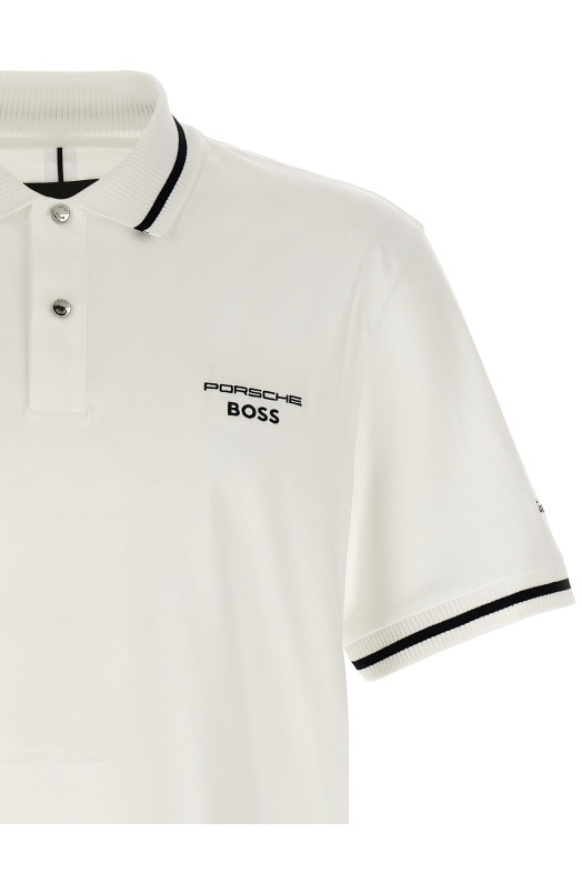 Porsche x BOSS 'C-Parris 197' polo shirt Black-grey