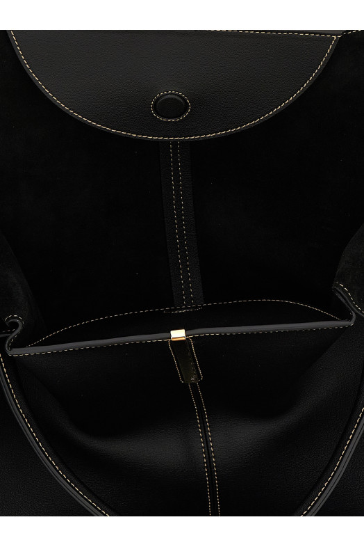 Medium 'EBR' shopping bag Black