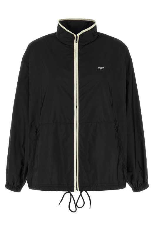 Re-Nylon Feather Windbreaker Black