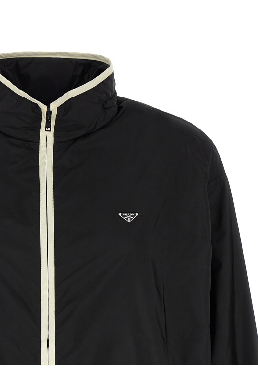 Re-Nylon Feather Windbreaker Black
