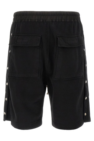 'Wide Pusher Short' bermuda shorts Black