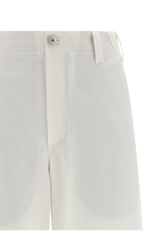 'Chino Crop' pants White