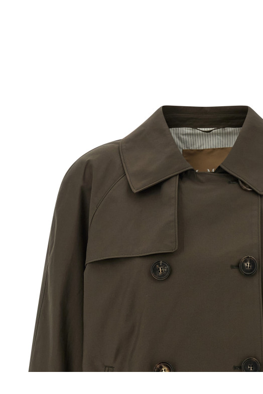 'MtcTesoro' trench coat Green