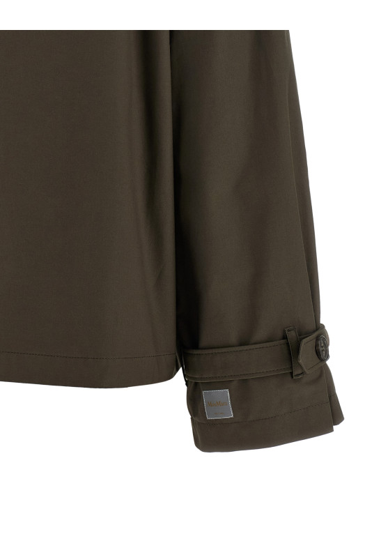 'MtcTesoro' trench coat Green