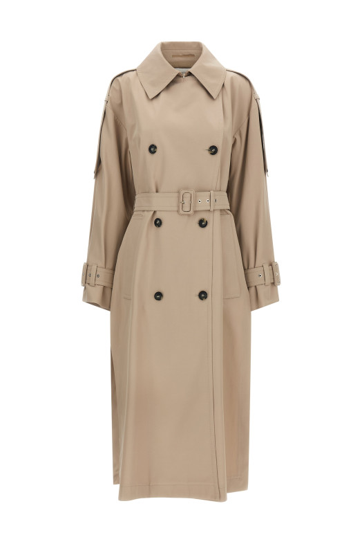 'SpxGocce' trench coat Beige