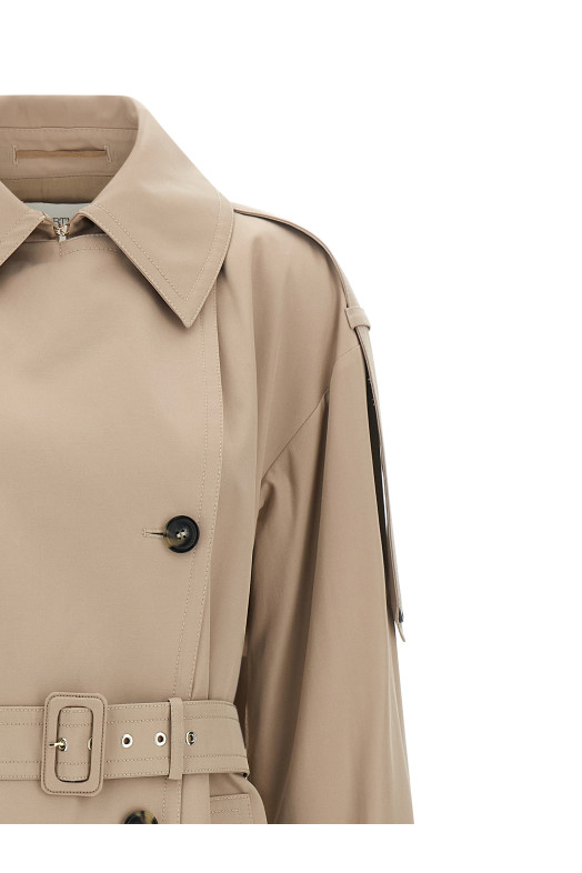 'SpxGocce' trench coat Beige
