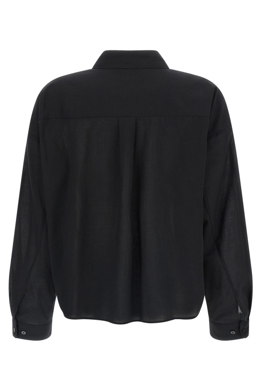 'Heather' shirt Black-grey