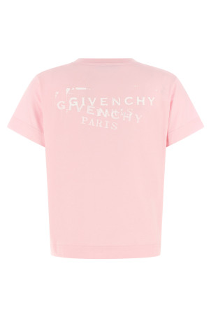 T-shirt 'Logo Stamp' Pink