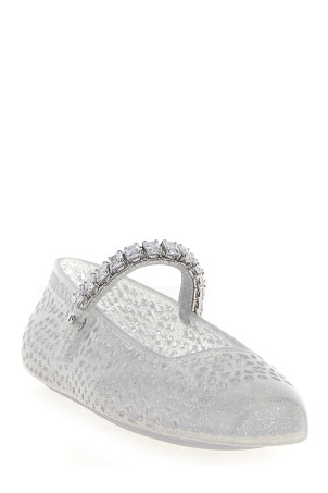 'The Jelly' ballet flats Silver