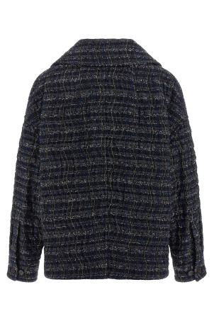 Caperdoni frame overshirt Blue