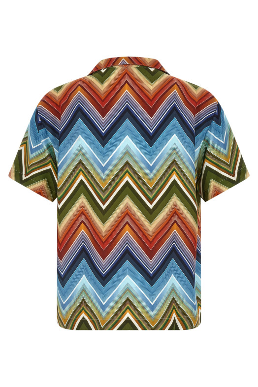 Macro zigzag shirt Multicolor