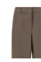Linen trousers Brown