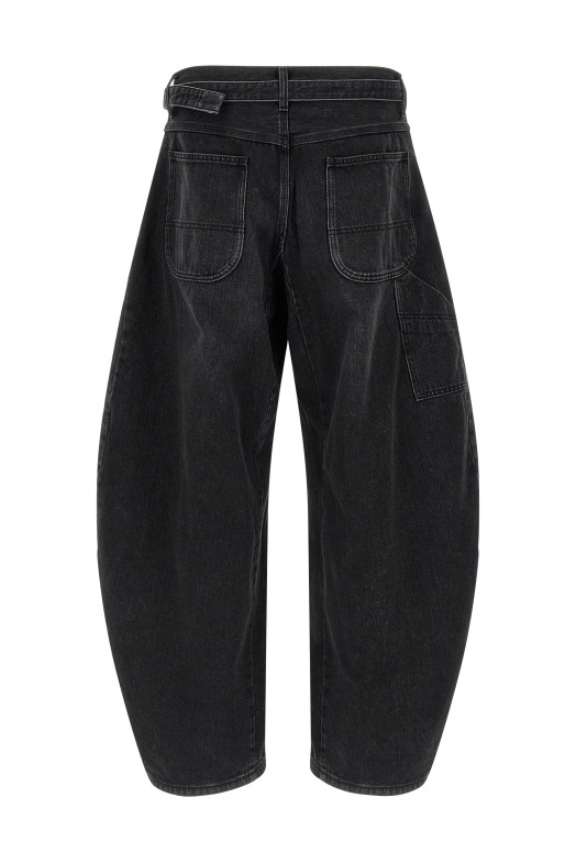 Extra leg jeans Black