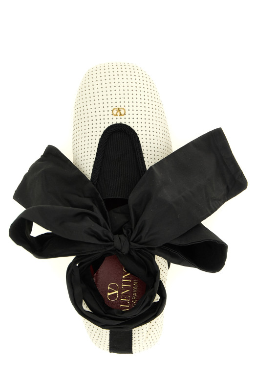 Valentino Garavani 'Rythmika' ballet flats Black-grey