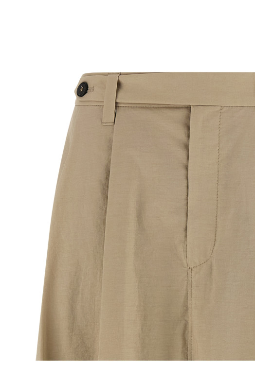 Cotton skirt Beige